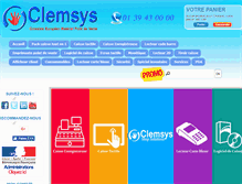 Tablet Screenshot of clemsys.com